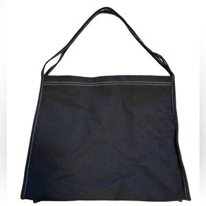 Black Canvas Tote Bag